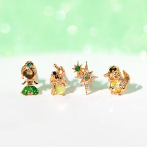 Girls Crew NWOT Disney Princess Tiana Earring Set